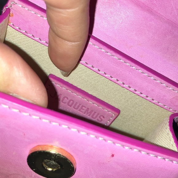 Jacquemus Vibrant Pink Mini Bag - Picture 4 of 5